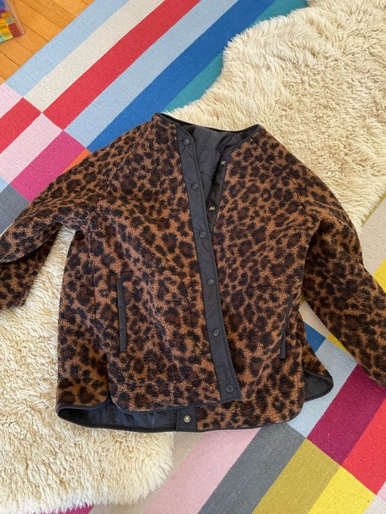 AYR Jackets & Blazers - AYR Leopard Shearling Jacket REVERSIBLE in Brown and Black